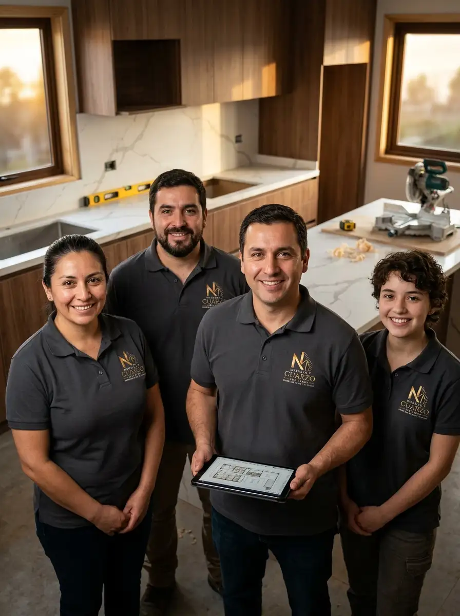 Equipo de Muebles y Cuarzo Los Lagos