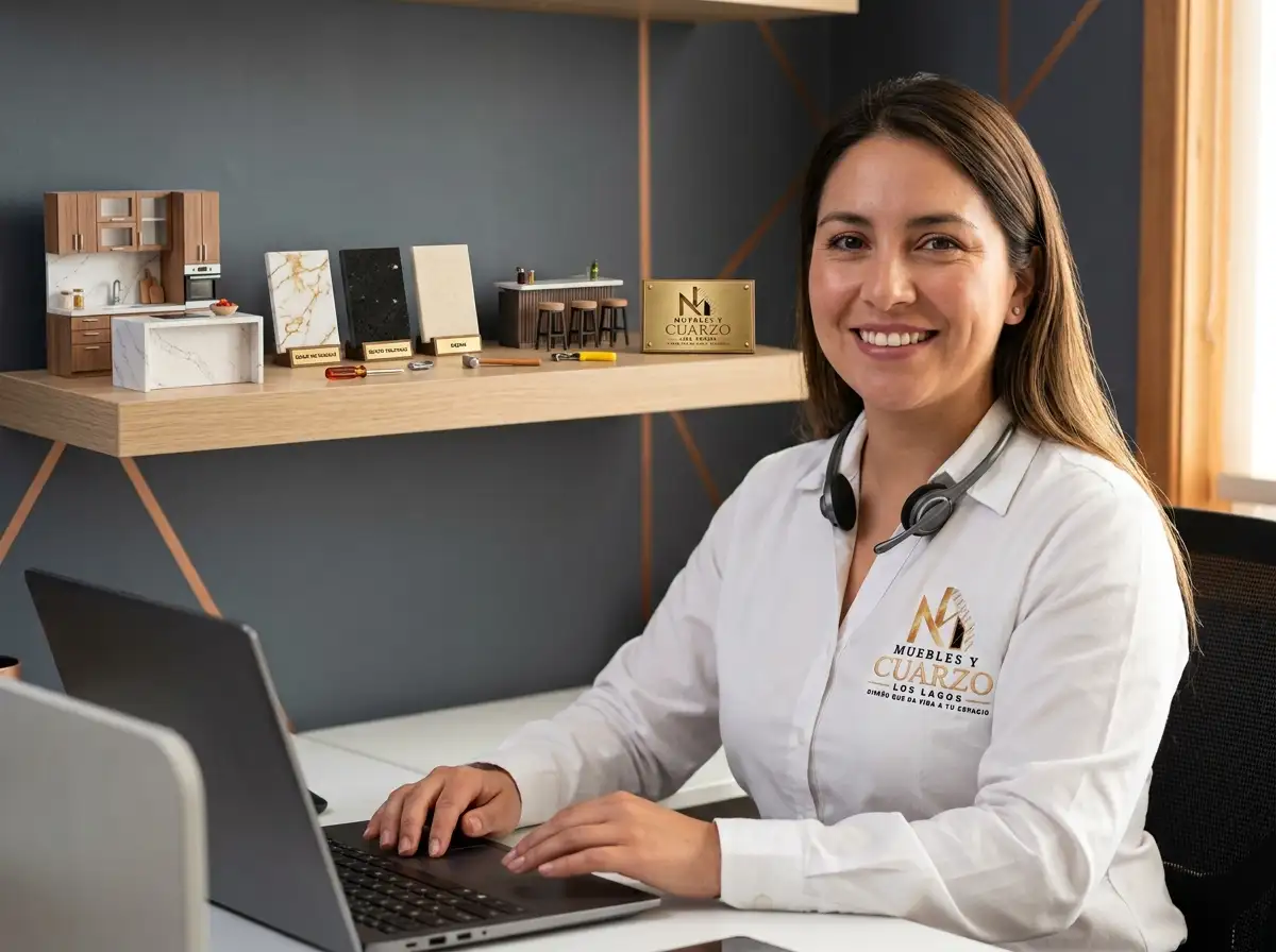 Asesora de contacto Muebles y Cuarzo Los Lagos